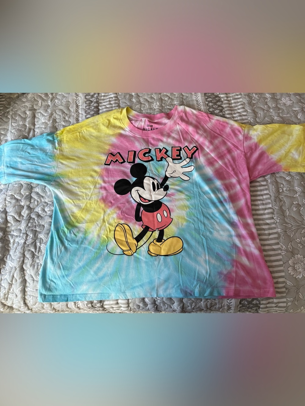 Disney Mickey Mouse Tie-Dye T-Shirt